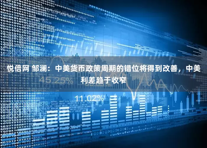 悦倍网 邹澜：中美货币政策周期的错位将得到改善，中美利差趋于收窄
